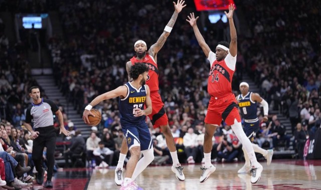 巴恩斯20+14+10沃特森24分 猛龙不敌掘金