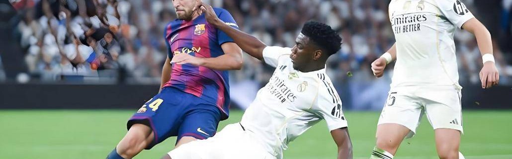 西甲第10轮！皇马2-1巴萨，终结国家德比四连败