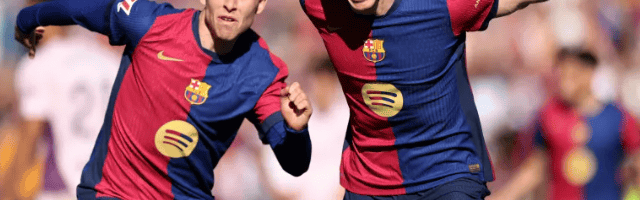 西甲进球榜：巴萨22球领跑 皇马马竞紧随