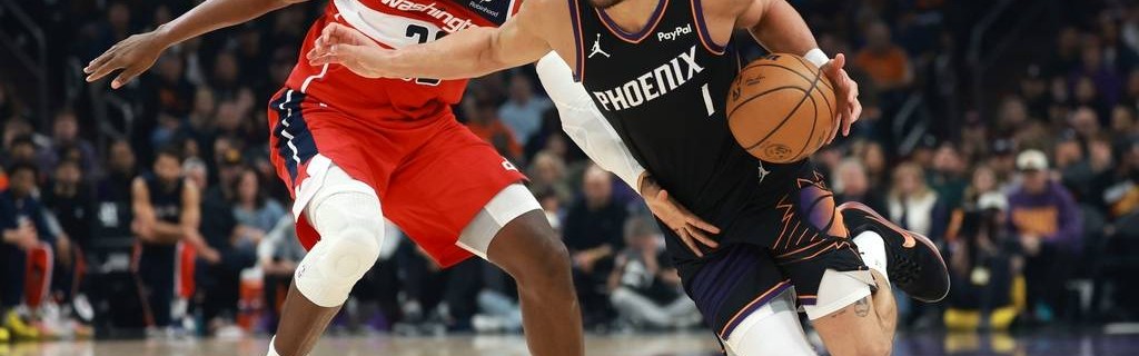 布克17+8萨尔19+15 太阳击败奇才3连胜