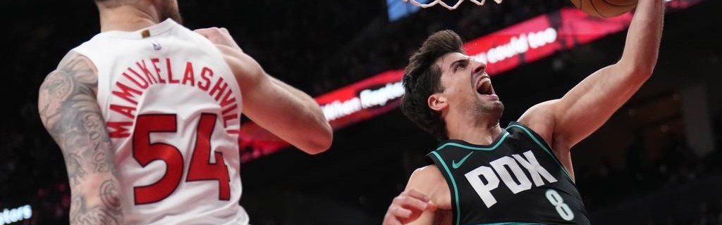 杨瀚森未出场阿夫迪亚25+14 开拓者不敌猛龙遭3连败